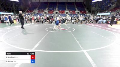 118 lbs Cons 32 #1 - Kylie Gudewitz, NJ vs Claire Hume, WA