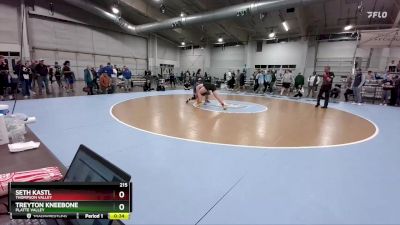 215 lbs Cons. Round 4 - Seth Kastl, Thompson Valley vs Treyton Kneebone, Platte Valley