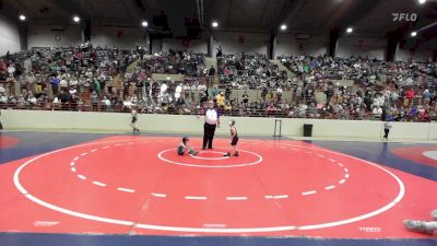 46 lbs Round Of 16 - Carter Yates, Dendy Trained Wrestling vs Brody Compton, Roundtree Wrestling Academy