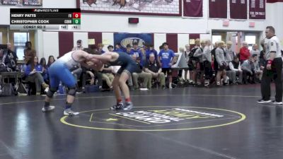 215 lbs Consy Rd Ii - Henry Patts, Franklin Regional vs Christopher Cook, Connellsville Area