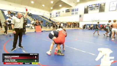 150 lbs 5th Place Match - Evan Payne, Peterson Grapplers vs Rocco Godinez, Corona 100