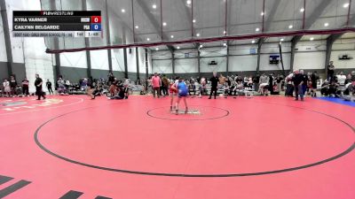 2nd Place Match - Kyra Varner, Newberg High School Wrestling vs Cailynn Belgarde, Pioneer Grappling Academy