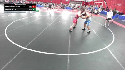 215 lbs Champ Round 1 (16 Team) - Solomon Cil, Franklin Central Flashes A vs Andrew Lessard, Coon Rapids