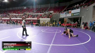 150 lbs Quarters & 1st Wb (16 Team) - Derrick Donald, Dallas Hillcrest vs Alex Galvan, Amarillo