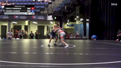 110 lbs Semis - Rocky Thompson, Open Mats Wrestling Club vs Rooney Olmedo, Michigan West Wrestling Club
