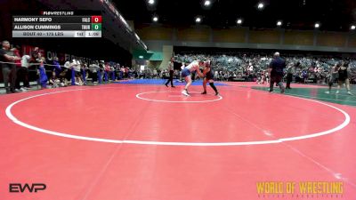 175 lbs Semifinal - Harmony Sefo, Falcon Wrestling vs Allison Cummings, Thurston