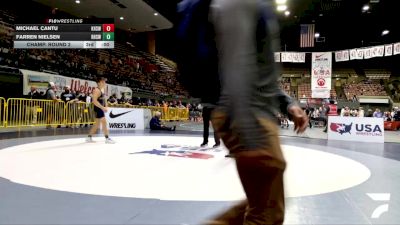 Cadet Boys Lower - 132 lbs Champ. Round 2 - Ethan Watts, PRIDE Wrestling Club vs Julian Ayon, Golden Hawks Wrestling Club