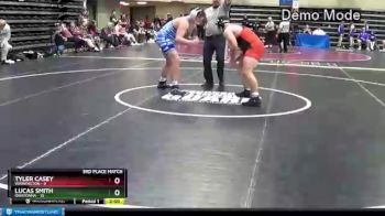 220 lbs Finals (8 Team) - Lucas Smith, Owatonna vs Tyler Casey, Washington