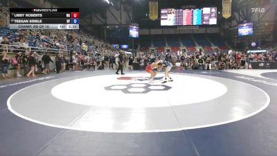 115 lbs Champ. Rd Of 16 - Libby Roberts, WA vs Teegan Sibble, NY