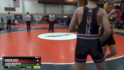 108 lbs Round 5 - Zarek Brandon, Hammerin Hawks vs Karter Smith, Alburnett Mat Pack