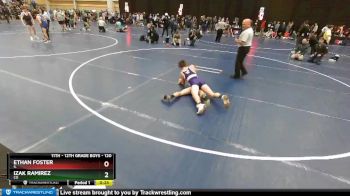 120 lbs Cons. Round 1 - Ethan Foster, IL vs Izak Ramirez, CO