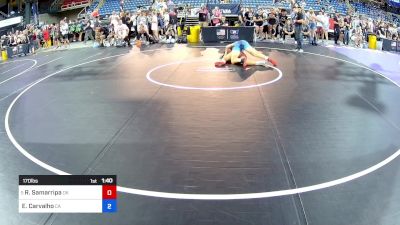 170 lbs Round Of 64 - Riley Samarripa, OK vs Emily Carvalho, CA