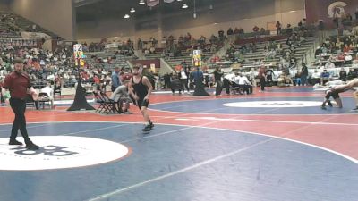 4A 106 lbs 1st Place Match - Preston Wooten, Pottsville vs Braxton Barker, Mena