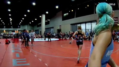 92 lbs Semis & 3rd Wb (16 Team) - Ava Egendoerfer, NC National Team vs Makenna McMahon, AR-15 Pink