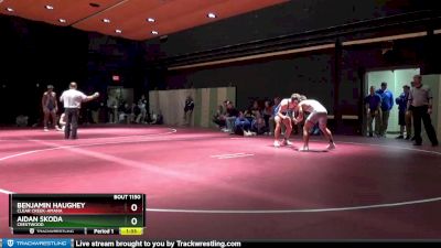 170 lbs Cons. Round 3 - Aidan Skoda, Crestwood vs Benjamin Haughey, Clear Creek-Amana