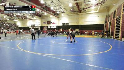 235 lbs Champ. Round 2 - Jovannah Esquivias, Paramount vs Maya Garza, Newbury Park