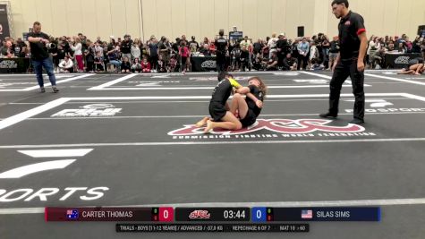 Carter Thomas vs Silas Sims 2025 ADCC Orlando Open/Youth Trials