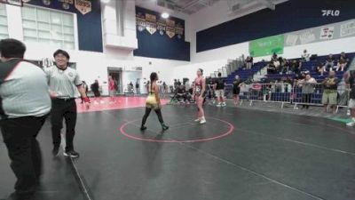 125 lbs Round 5 - JennaRie Su`esu`e, Threshold Wrestling Club vs Maddison St Aubin, Grand Terrace