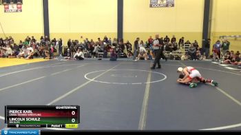 80 lbs Quarterfinal - Pierce Karl, Crass Trained Wrestling vs Lincoln Schulz, MN Elite