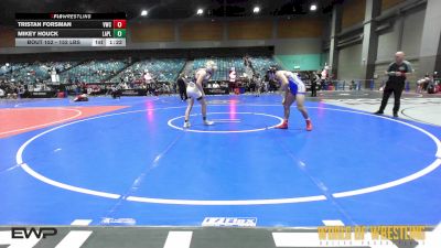 152 lbs 2nd Place - Tristan Forsman, VICI Wrestling vs Mikey Houck, Las Plumas