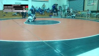 150 lbs Round 4 (6 Team) - Creighton Pike, Basehor-Linwood HS vs Jake Stewart, Easton-Pleasant Ridge HS
