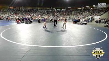B4A-113 lbs Cons. Round 1 - Lucas Mcallister, Sallisaw vs Cordeus Wahl, Bristow