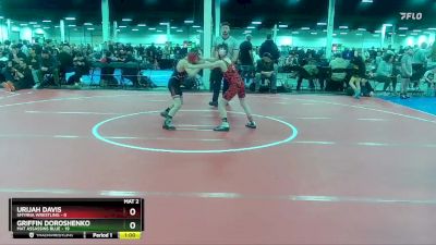 68 lbs Round 1 (10 Team) - Griffin Doroshenko, Mat Assassins Blue vs Urijah Davis, Smyrna Wrestling