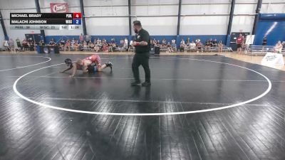 155 lbs Michael Brady, Pennsylvania Blue vs Malachi Johnson, Wisconsin