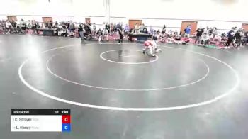 52 kg Rnd Of 16 - Colin Strayer, Region Wrestling Academy vs Logan Haney, Howe Wrestling School, LLC