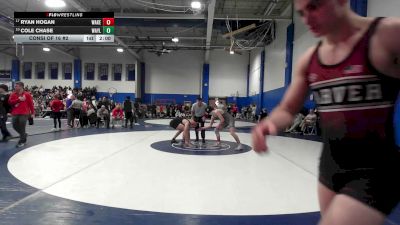 165 lbs Consi Of 16 #2 - Ryan Hogan, Wakefield vs Cole Chase, Wayland