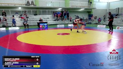 61kg Round 4 - Kayley Clarke, Prince Albert WC vs Alexis Lavers, Sackville WC