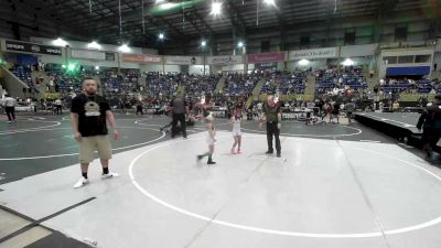 53 lbs Consi Of 8 #2 - Julisa Franco, Duran Elite vs Penelope Mendoza, Aztec WC