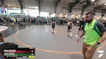 142 lbs 1st Place Match - Nina Shelger, Paradigm Wrestling vs Imani Borja, Team Xtreme Wrestling