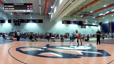 190 lbs Semifinal - Eli Thomas, Fairfax vs Jake Jacobs, Virginia Patriots