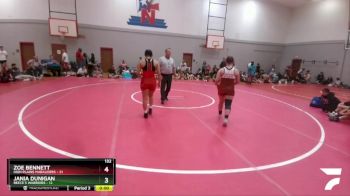 138 lbs Round 3 (6 Team) - Dulce Bocanegra, Reece`s Warriors vs Myleigh Hammarbeck, High Plains Marauders