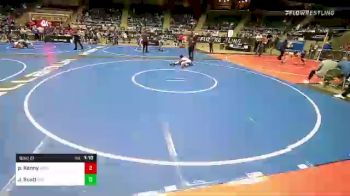 89 lbs Rd Of 32 - Paul Kenny, Apex vs Jaxson Scott, Paola Wrestling Club