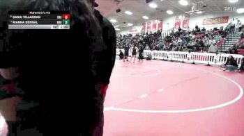 130 lbs Champ. Round 3 - Sanai Villagran, Centennial Corona vs Rianna Bernal, Marina