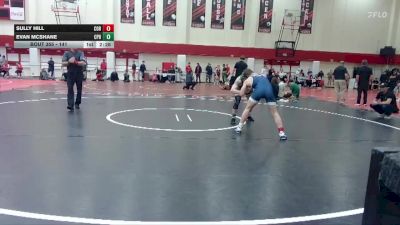 141 lbs Cons. Round 4 - Evan McShane, Cal Poly Humboldt vs Sully Hill, Corban University