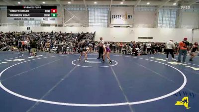 120 lbs Semifinal - Kennedy Lear, Divas Of Destruction Wrestling Club vs Emilyn Chase, Massena Jr Wrestling Program