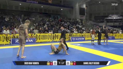 Daniel Riley Deeder vs Enzo Graf Kubota 2025 Pan IBJJF Jiu-Jitsu No-Gi Championship