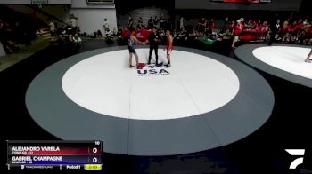 125 lbs Round 2 (10 Team) - Alejandro Varela, CVWA-GR vs Gabriel Champagne, SJWA-GR