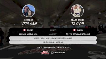 Rebecca Verlaan vs Grace Robin Taylor 2026 ADCC Toronto Open