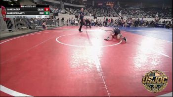 83 lbs Consi Of 4 - Lane Jager, Carl Albert vs Lane Spexarth, Brawlers