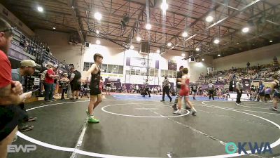 85 lbs Consi Of 8 #2 - Carter Rogers, Raw Wrestling Club vs Riot Smith, Cleveland Takedown