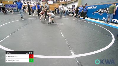 67 lbs Consi Of 8 #2 - Creed Bruens, Carl Albert vs Rhett Mudgett, Choctaw Ironman