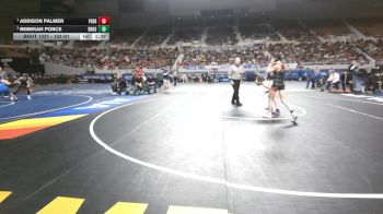 102-D1 1st Place Match - Addison Palmer, Perry vs Rebekah Ponce, Desert Ridge High School