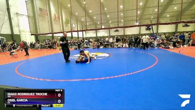 150 lbs Champ. Round 2 - Isaias Rodriguez Troche, WA vs Osiel Garcia, CA