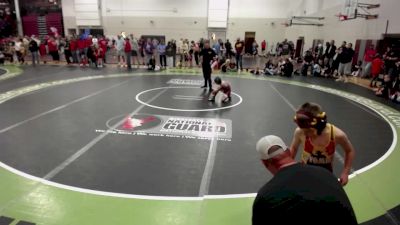 61 lbs Champ. Round 3 - Beau Valberg, Centennial Youth Wrestling vs Ezekiel Steele, Forest Lake Wrestling Club