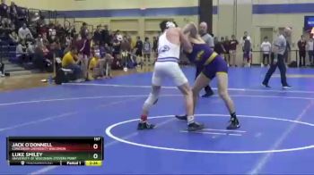 157 lbs Cons. Semi - Jack O`Donnell, Concordia University Wisconsin vs Luke Smiley, University Of Wisconsin-Stevens Point