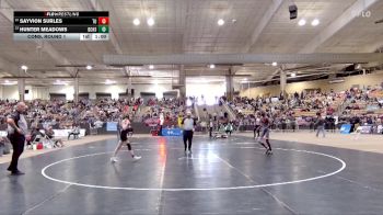 A 113 lbs Cons. Round 1 - Sayvion Surles, Tullahoma High School vs Hunter Meadows, David Crockett High School